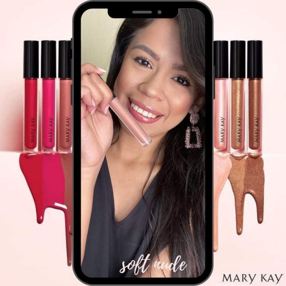 Mary Kay Unlimited Lip Gloss in Soft Nude.